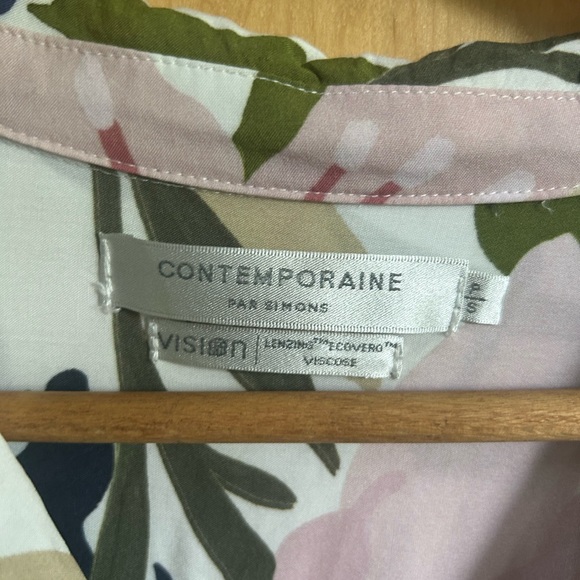Simons contemporaire modern floral blouse - Picture 4 of 6